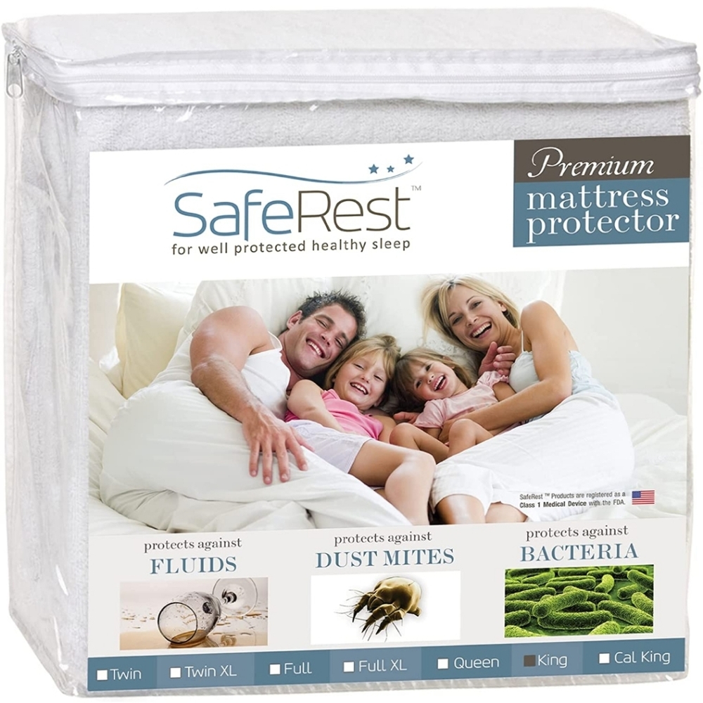 SafeRest Mattress Protector (King Size)